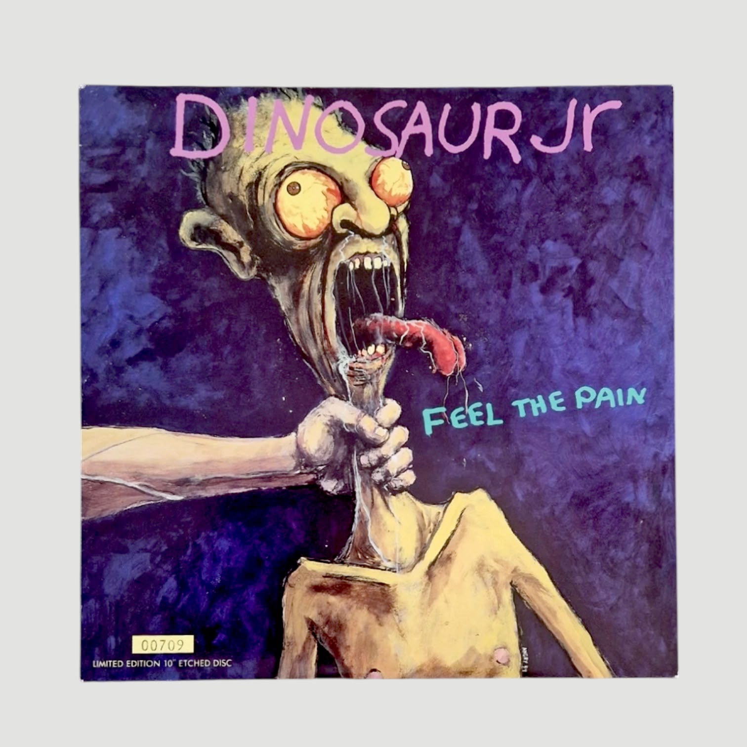 1994 Dinosaur Jr. Feel the Pain UK Etched 10" Single