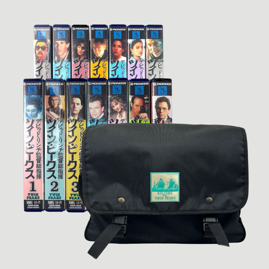 1992 Twin Peaks Japanese Season 1+2 Japanese 14 VHS Bag Collection