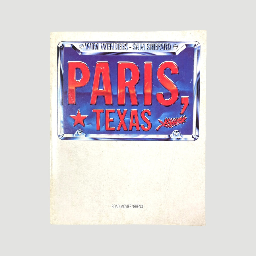 1984 Wim Wenders Paris, Texas Euro 1st Edition