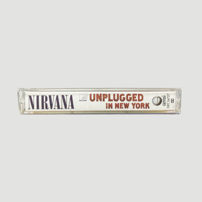 1994 Nirvana Unplugged in New York Cassette