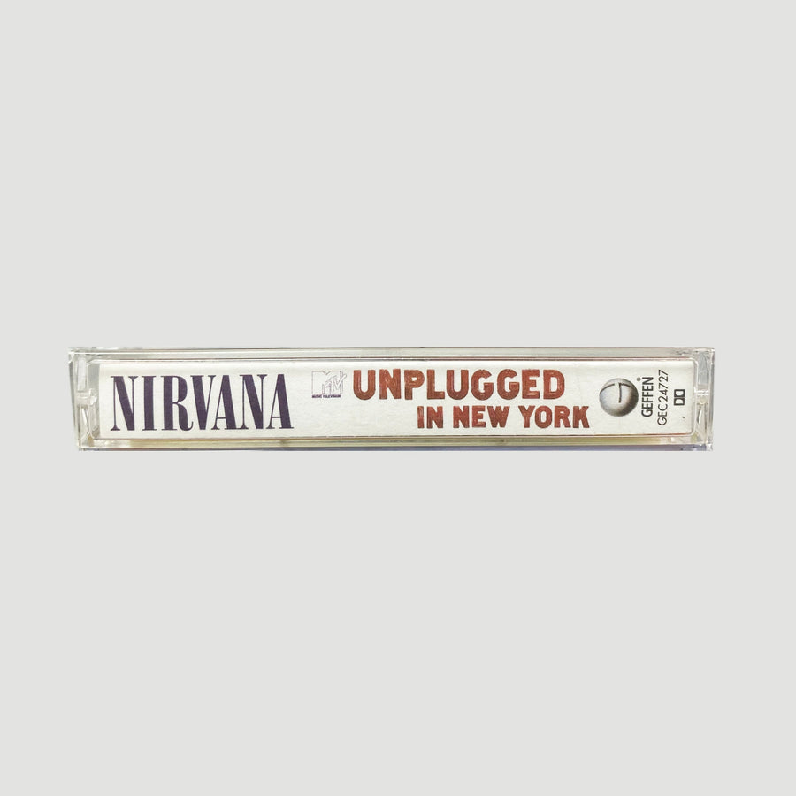1994 Nirvana Unplugged in New York Cassette
