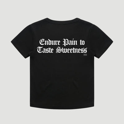 Lydia Pang x UG Eat Bitter Black Baby T-Shirt