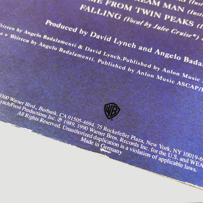 1990 Twin Peaks Soundtrack LP / Angelo Badalamenti (1st Press)