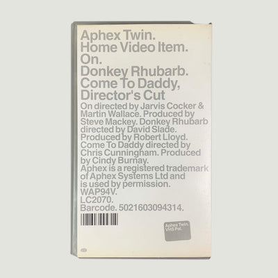 1997 Aphex Twin 'Come To Viddy' VHS