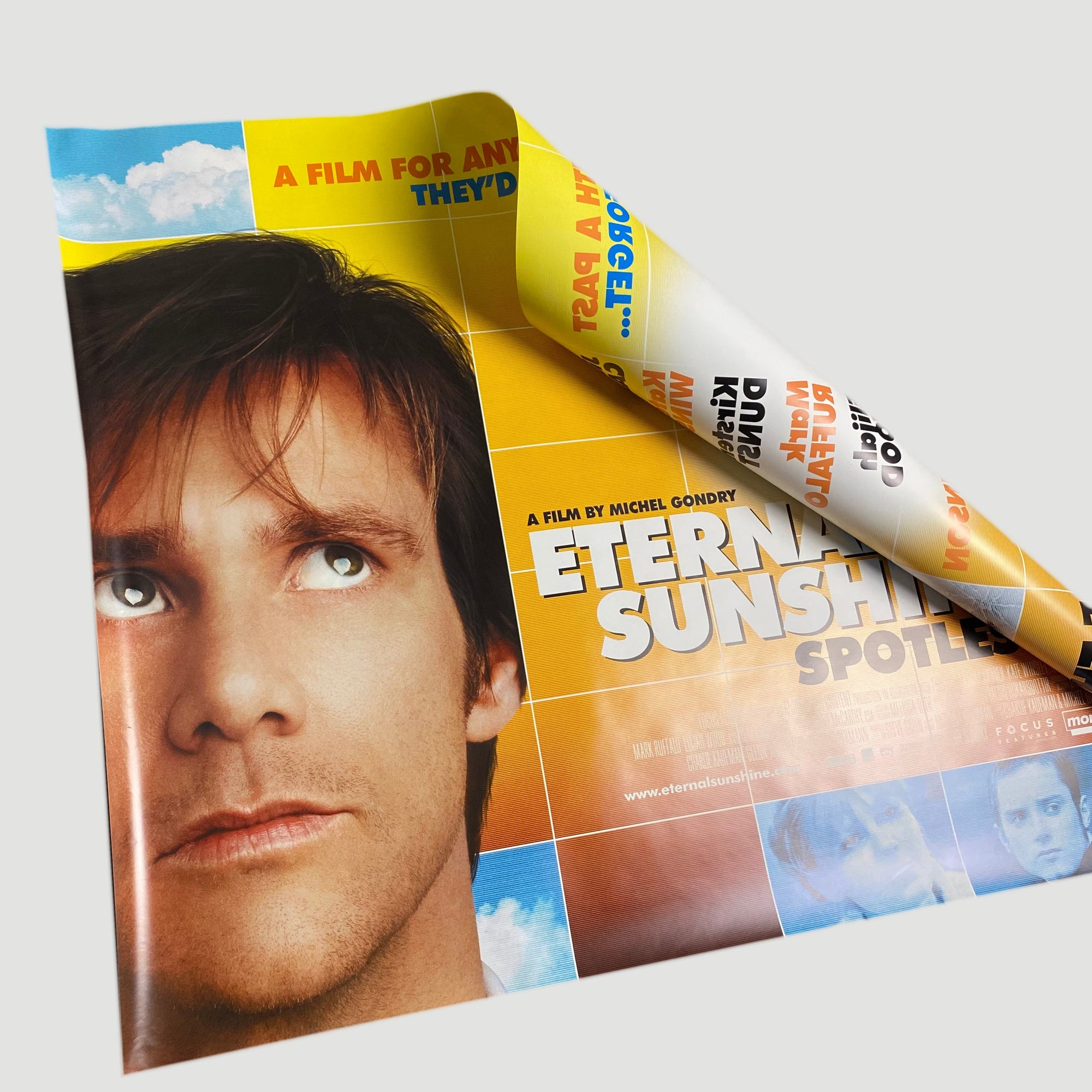 2004 Eternal Sunshine of the Spotless Mind UK Quad Poster