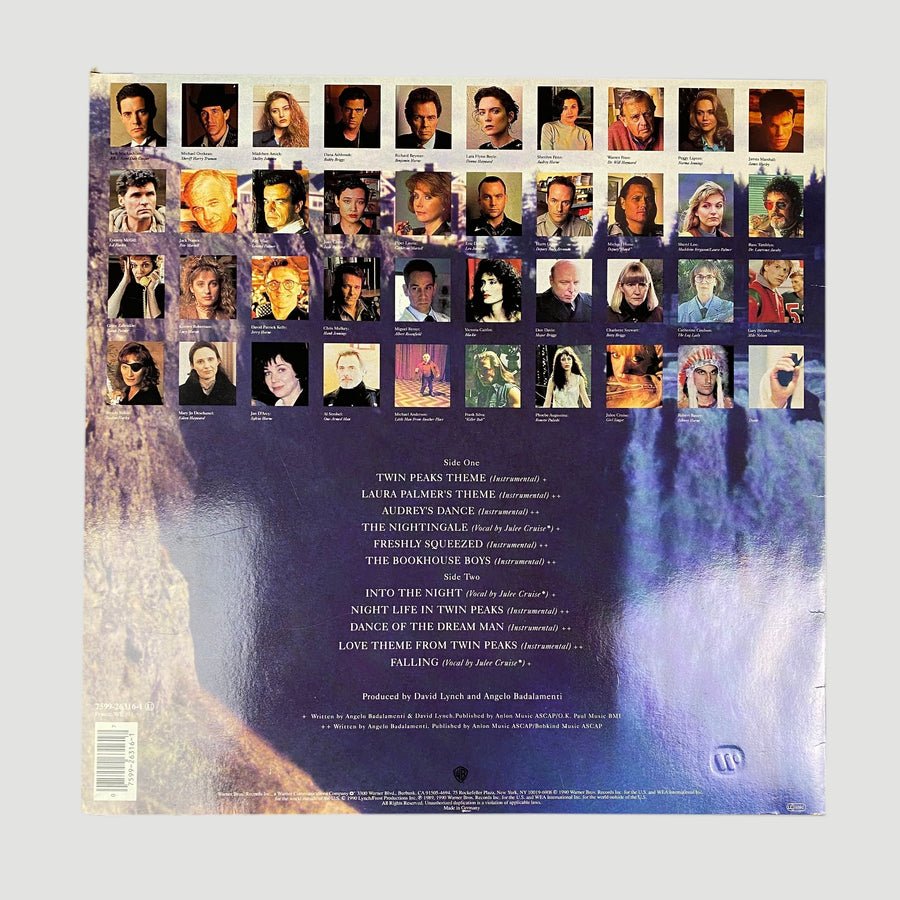 1990 Angelo Badalamenti Twin Peaks Soundtrack LP