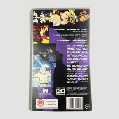 1991 Akira VHS UK Edition Inc. Stickers