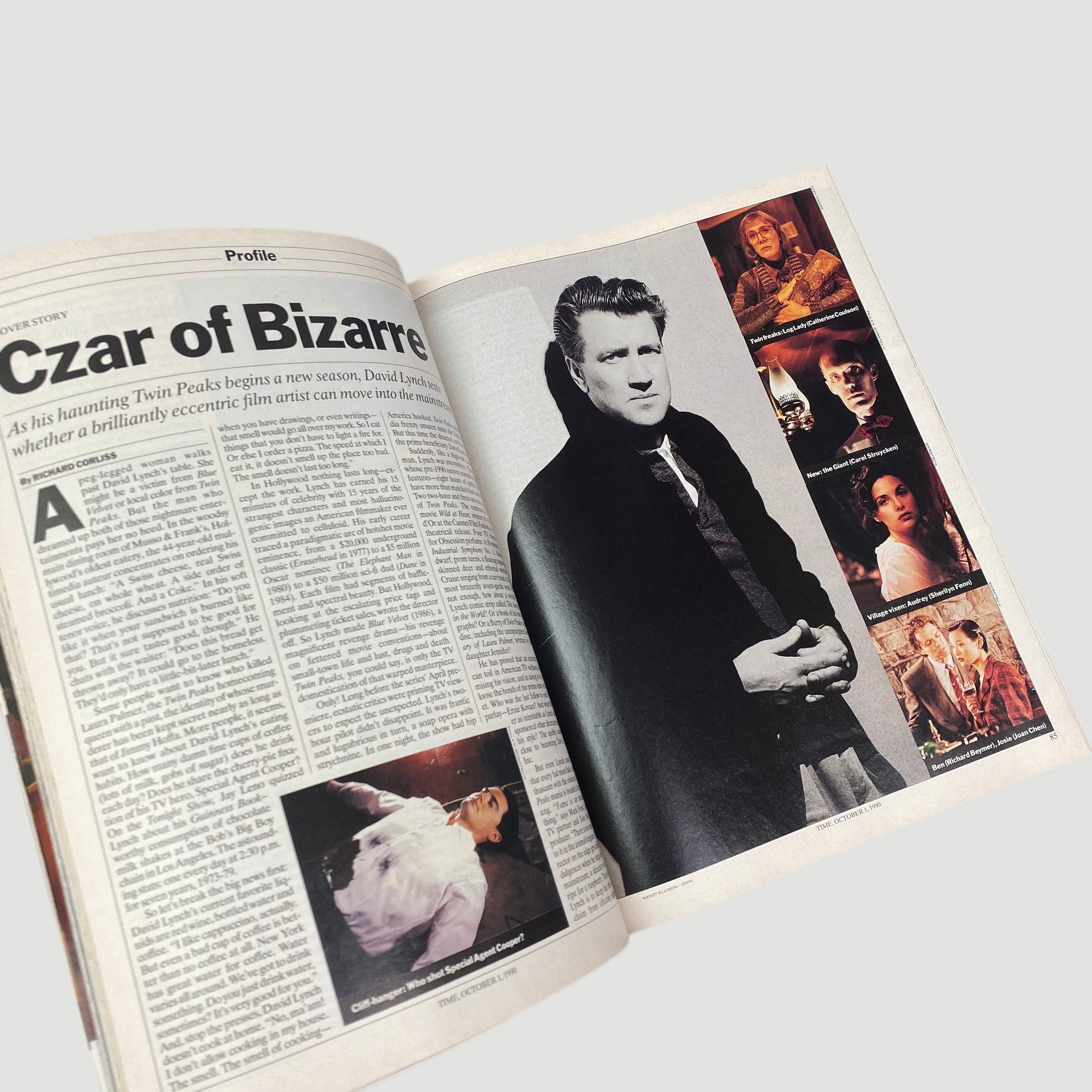 1990 TIME Magazine David Lynch Issue