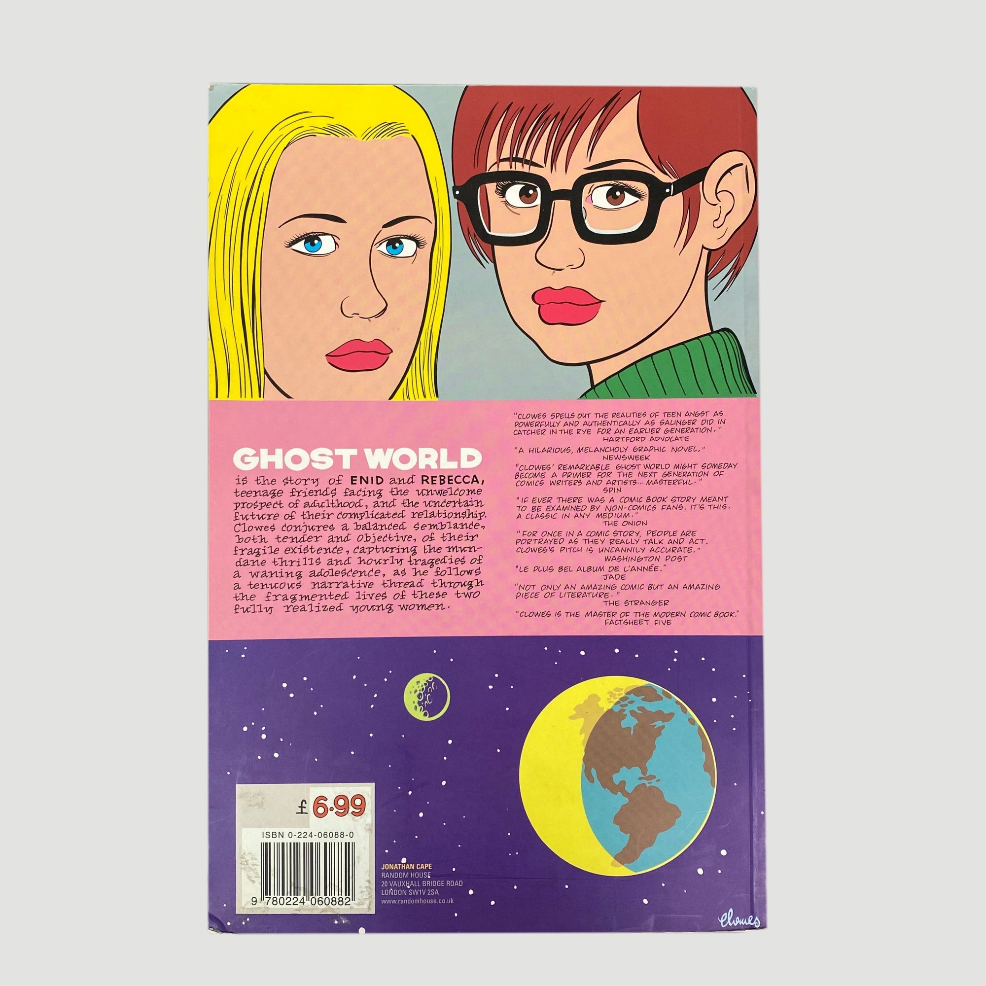2000 Daniel Clowes 'Ghost World' 1st UK Edition