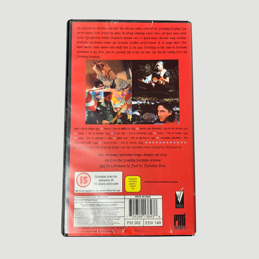 1995 Smashing Pumpkins 'Vieuphoria' VHS