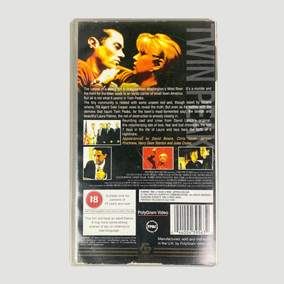 1996 Twin Peaks: Fire Walk with Me VHS