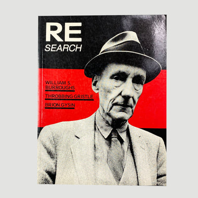 1984 Re/Search William S. Burroughs, Throbbing Gristle, Brion Gysin