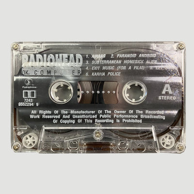 1997 Radiohead 'OK Computer' Cassette