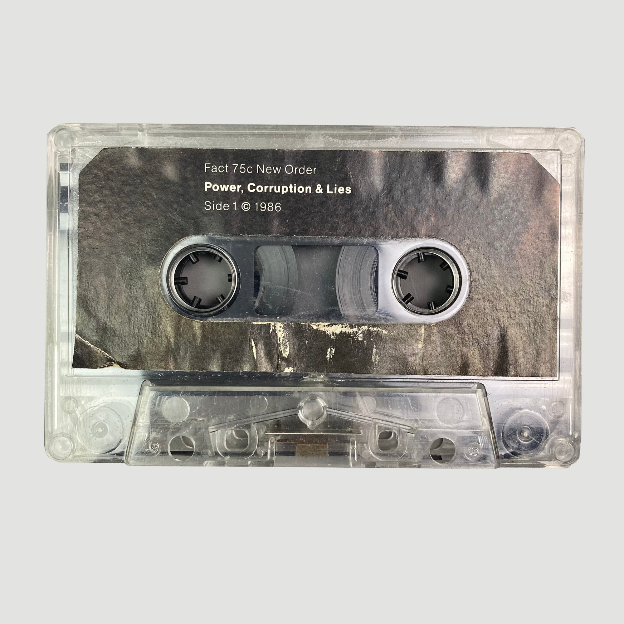 1986 New Order 'Power, Corruption & Lies' Cassette