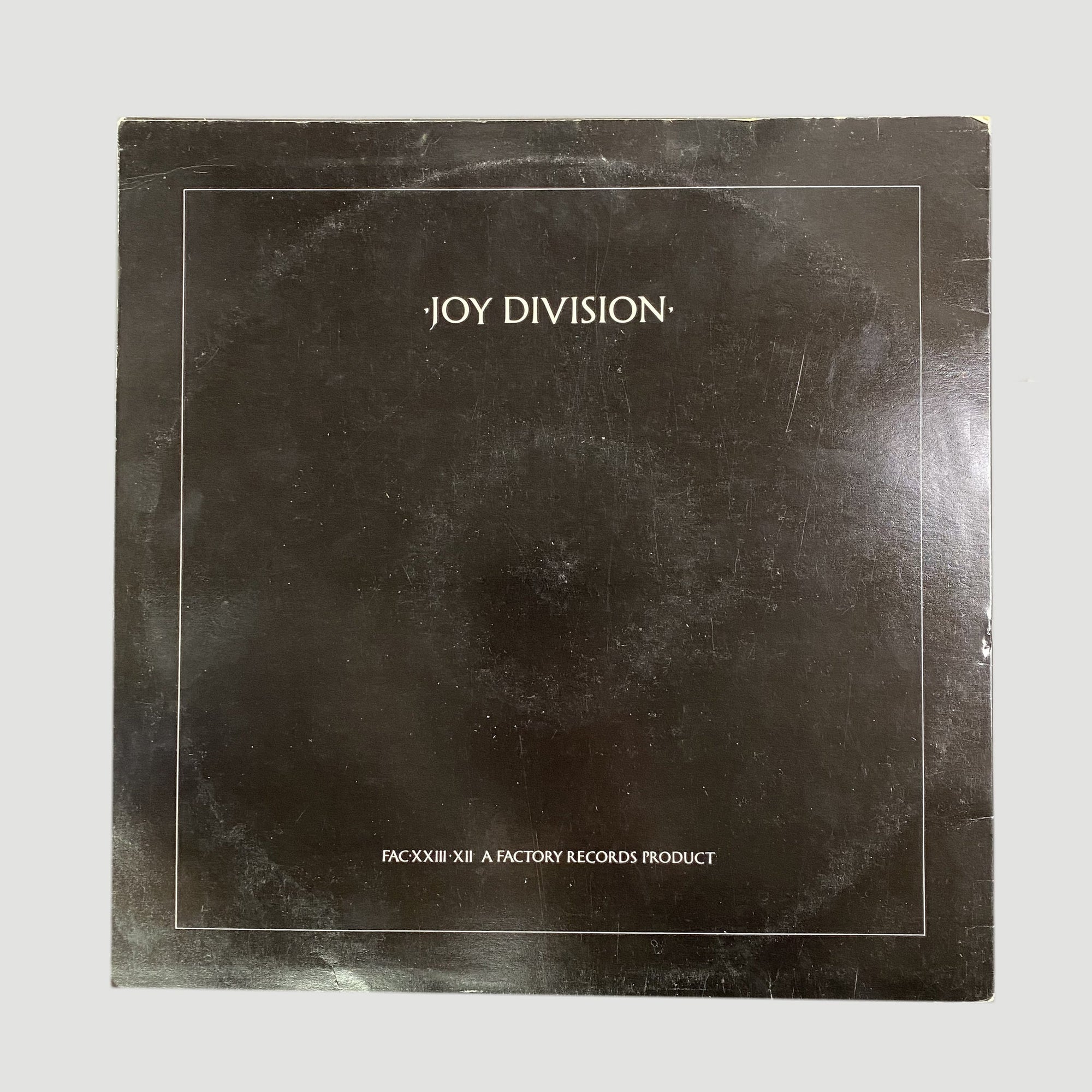 1980 Joy Division 'Love Will Tear Us Apart' 12"