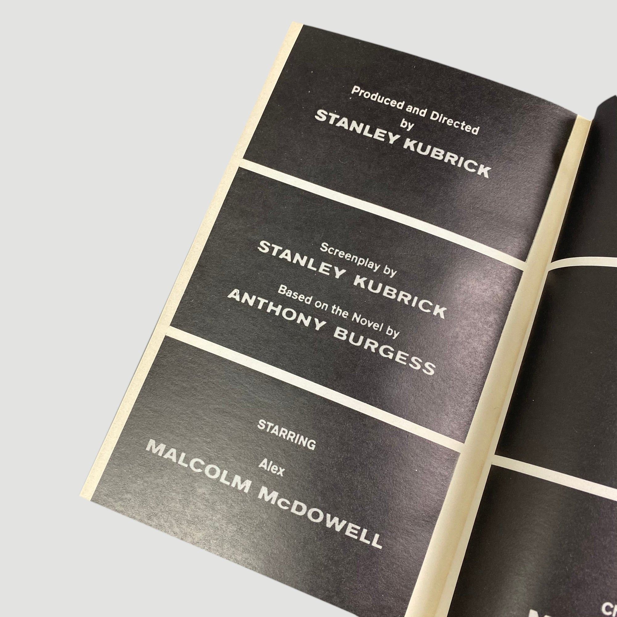 1972 ‘A Clockwork Orange’ Novelisation