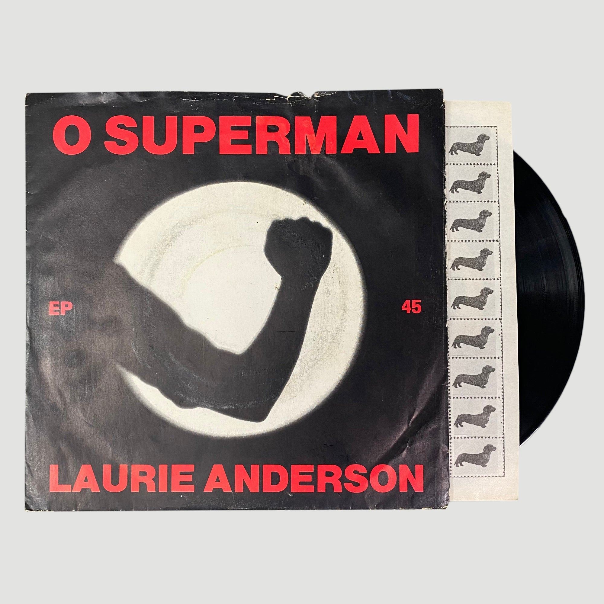 1981 Laurie Anderson 'O Superman' 7" Single