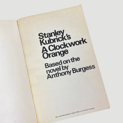 1972 ‘A Clockwork Orange’ Novelisation