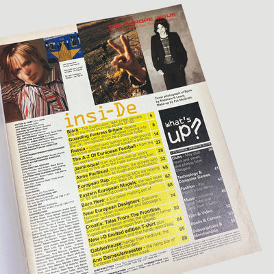 May 1993 i-D Magazine Bjork / Europe Issue