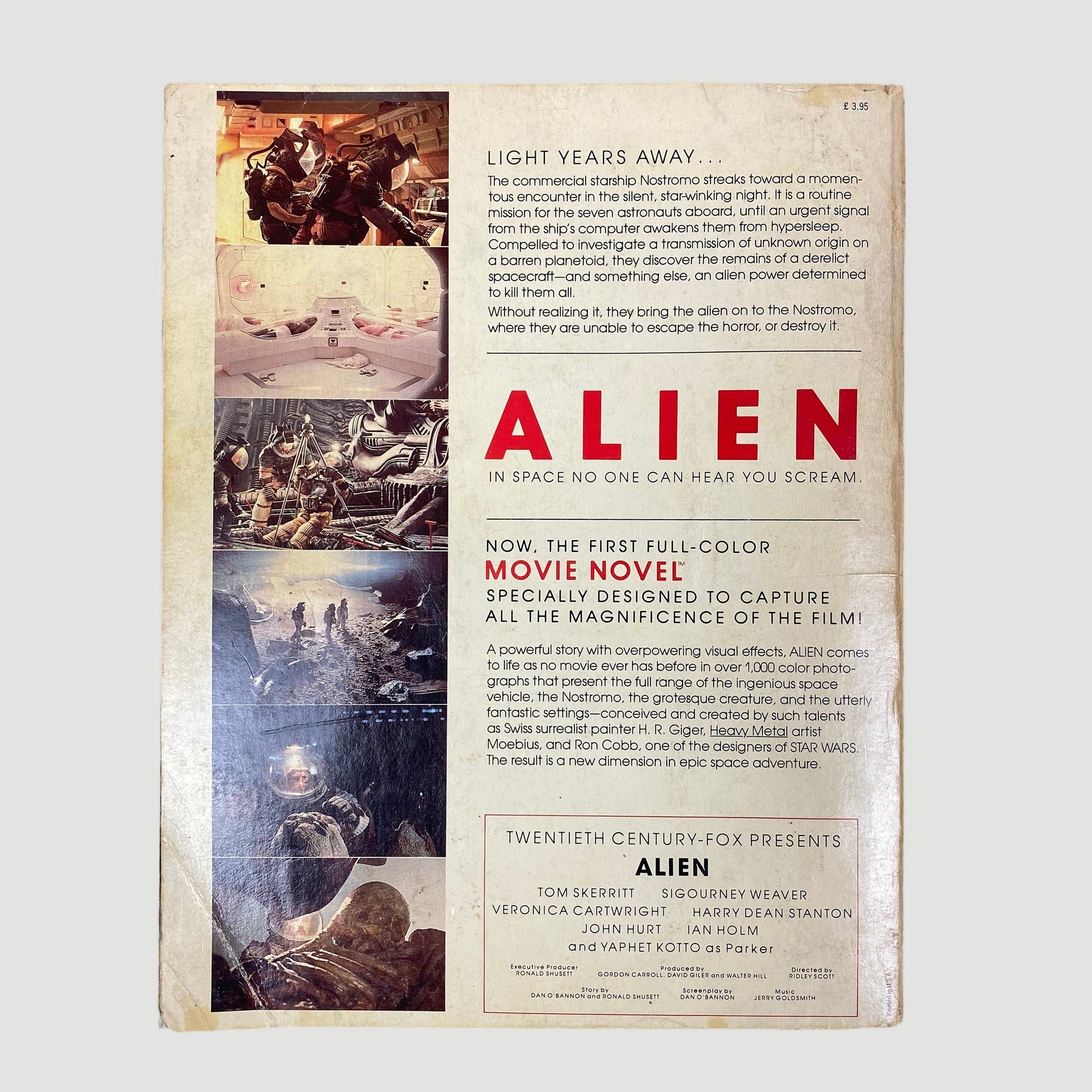 1979 Alien Movie Novel