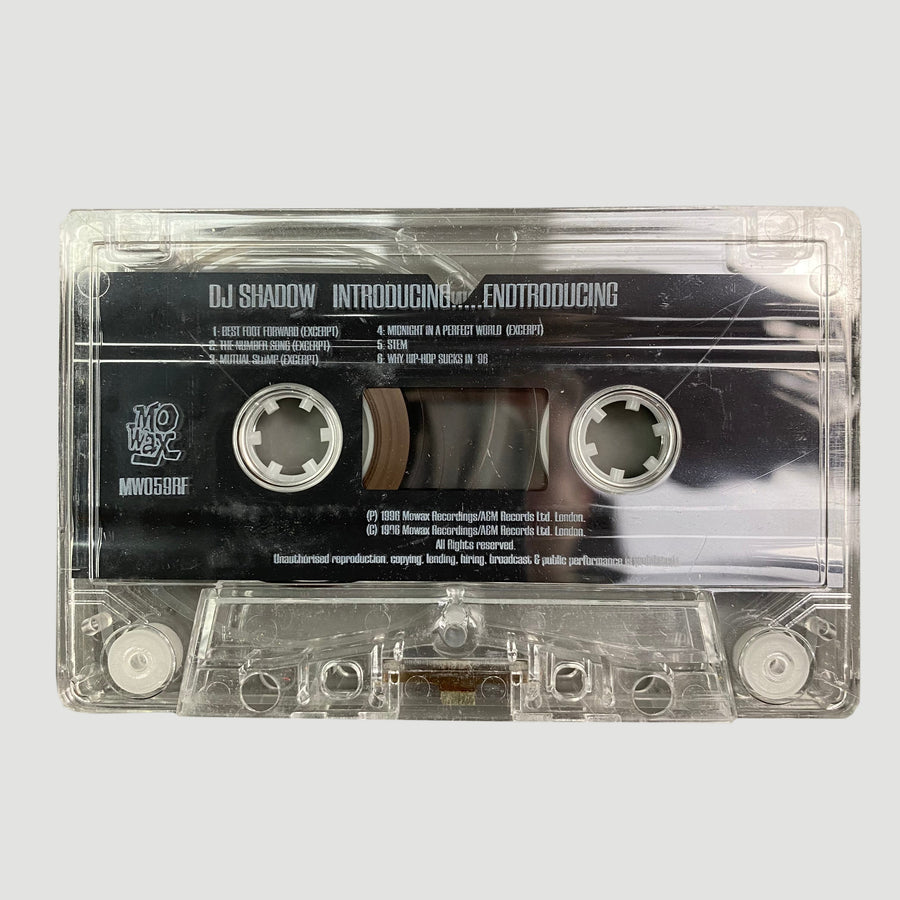 1996 DJ Shadow 'Introducing.....Endtroducing' UK Promo Cassette