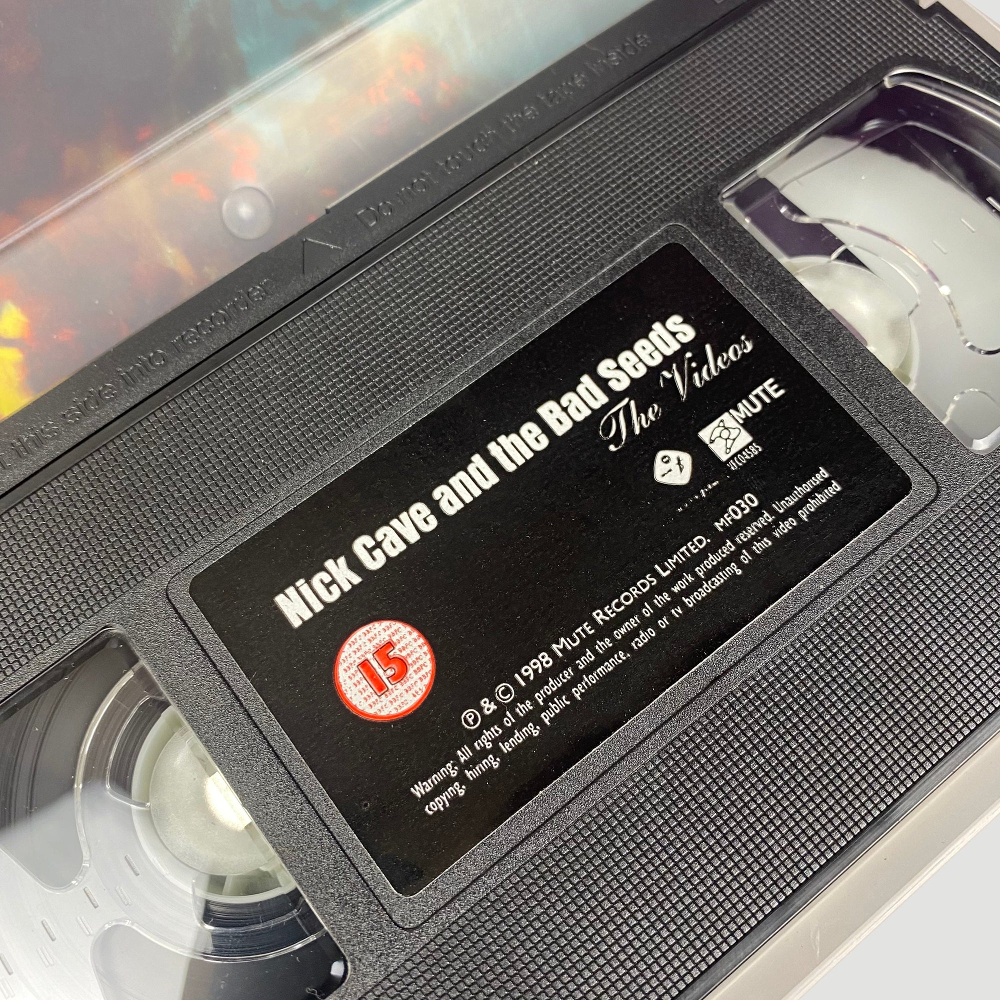 1998 Nick Cave & The Bad Seeds 'The Videos' VHS