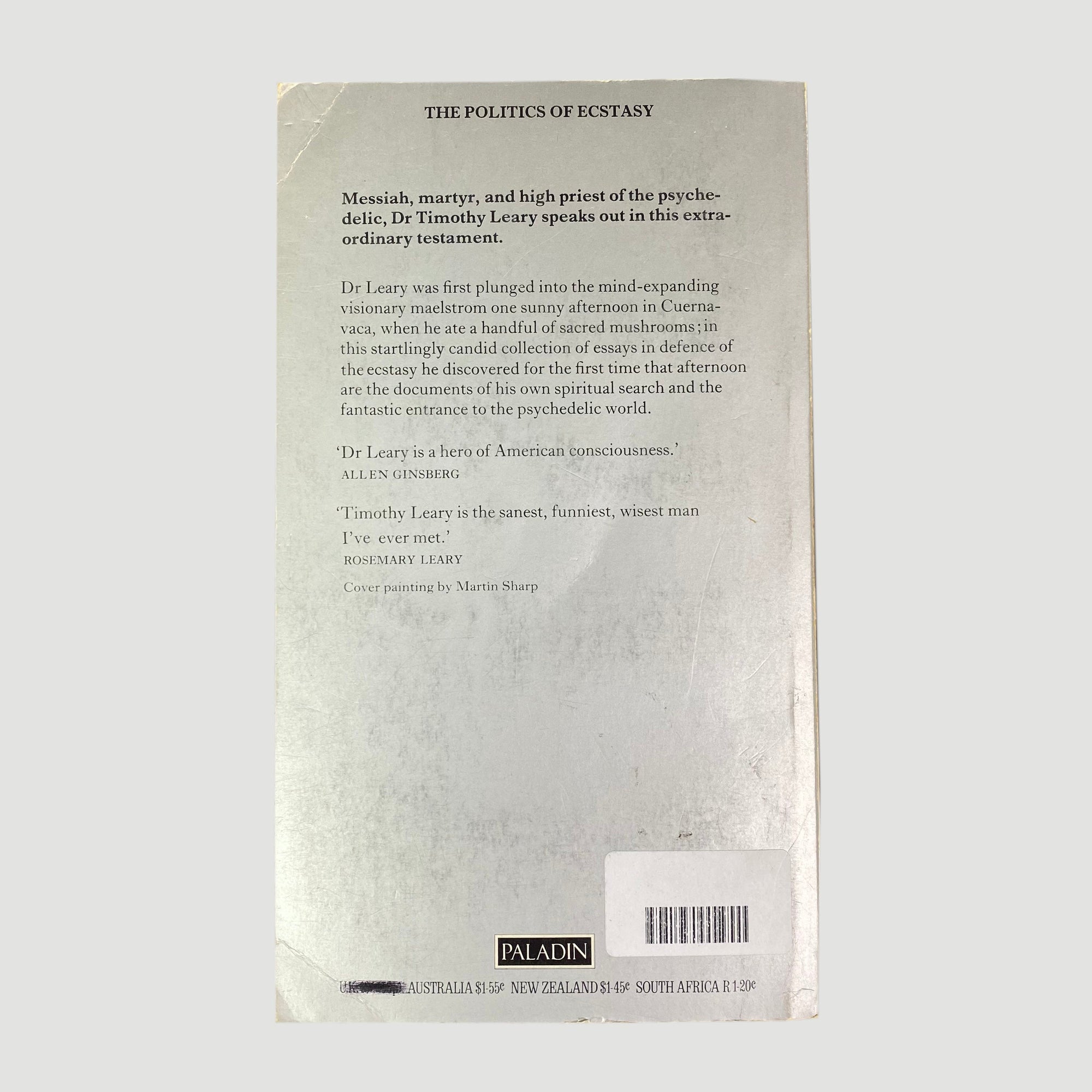 1970 Timothy Leary ‘The Politics of Ecstasy’