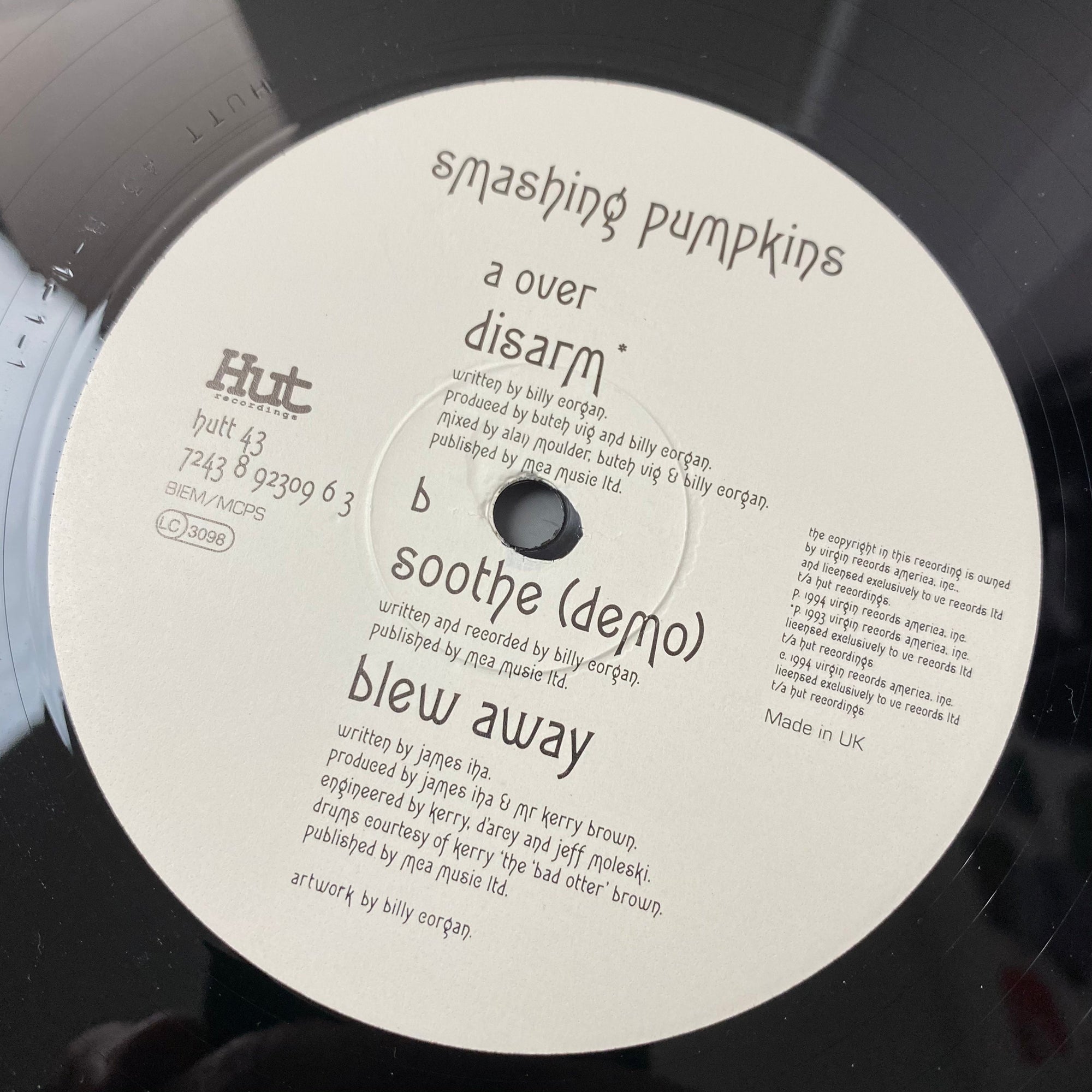 1994 Smashing Pumpkins 'Disarm' 12"