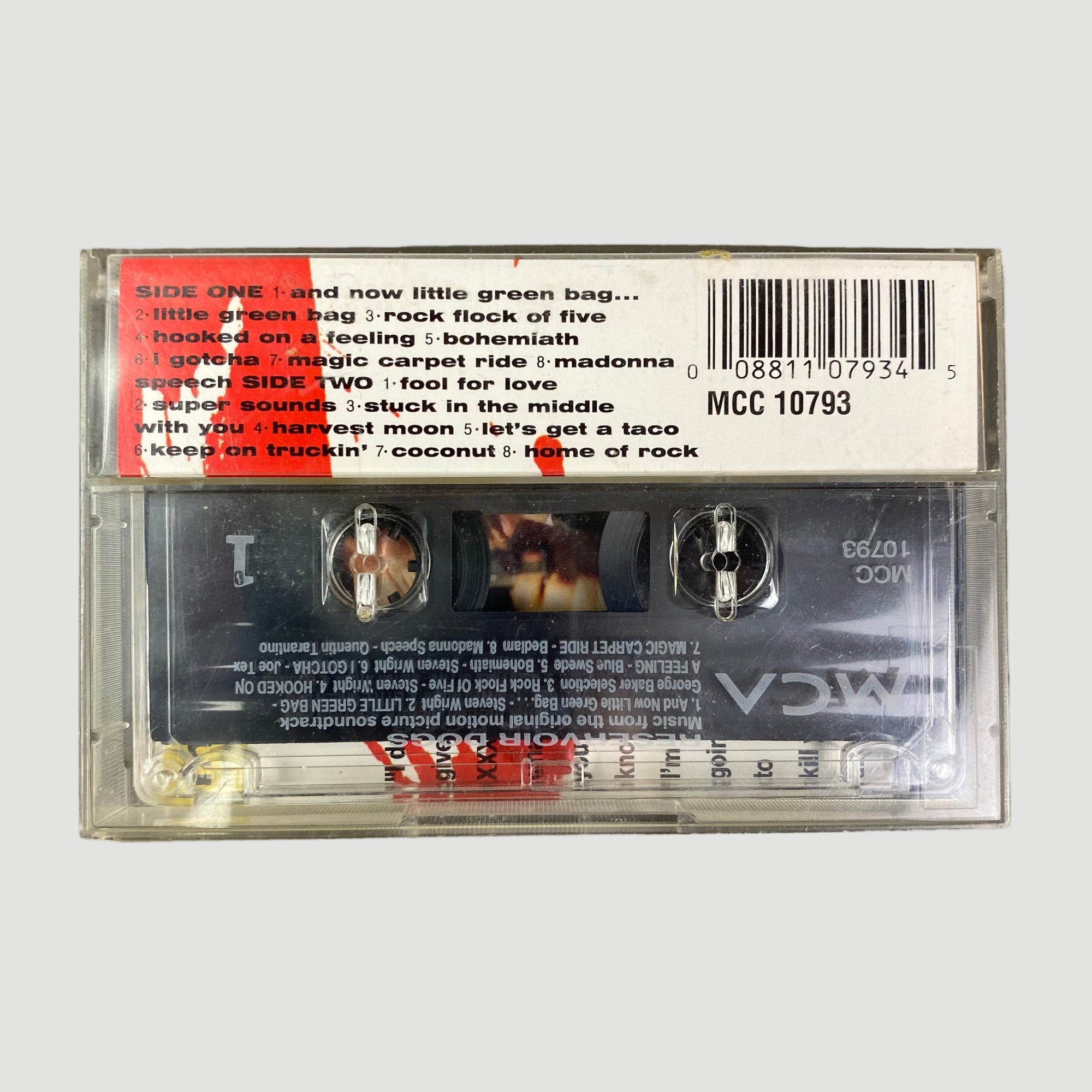 1993 Reservoir Dogs Soundtrack Cassette