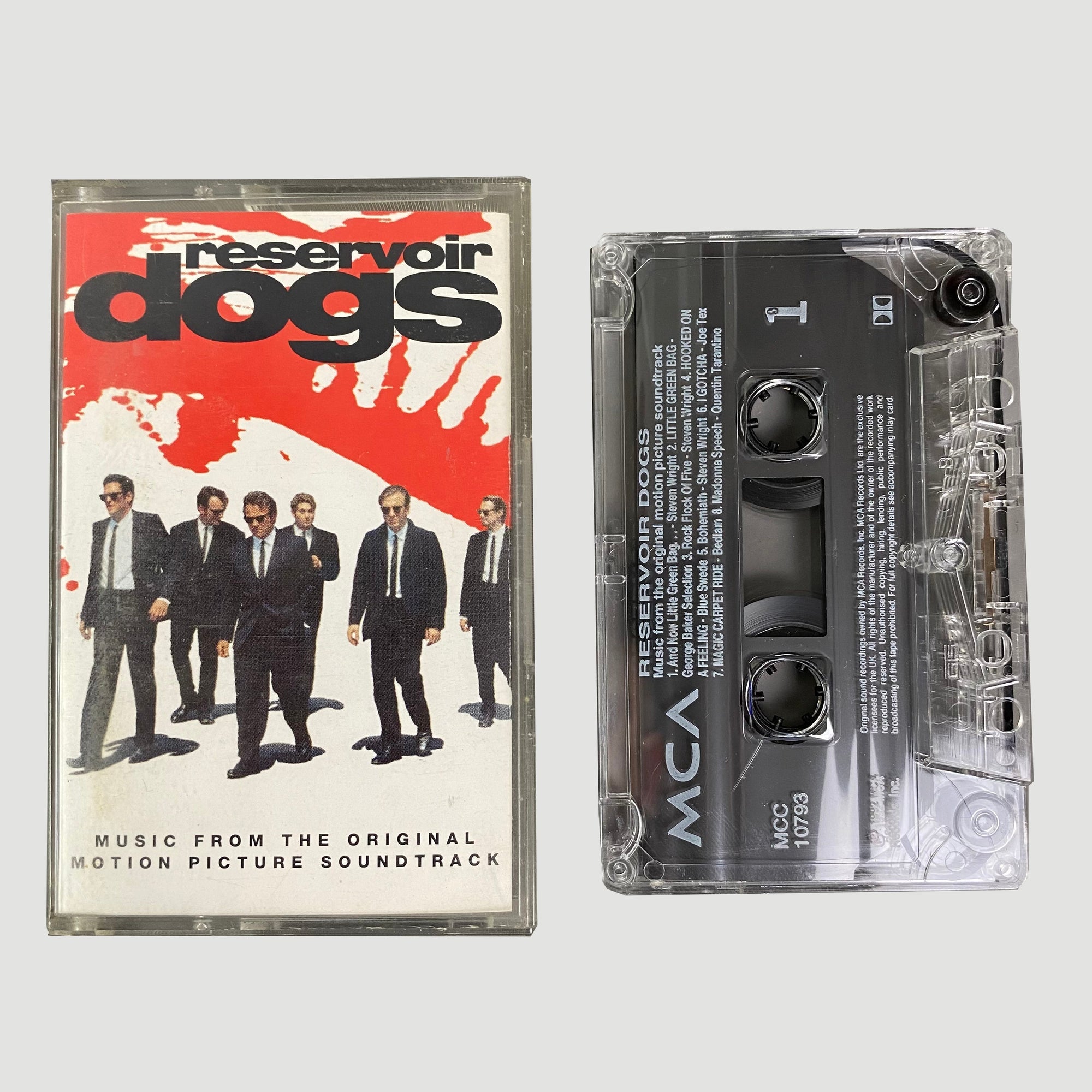 1993 Reservoir Dogs Soundtrack Cassette