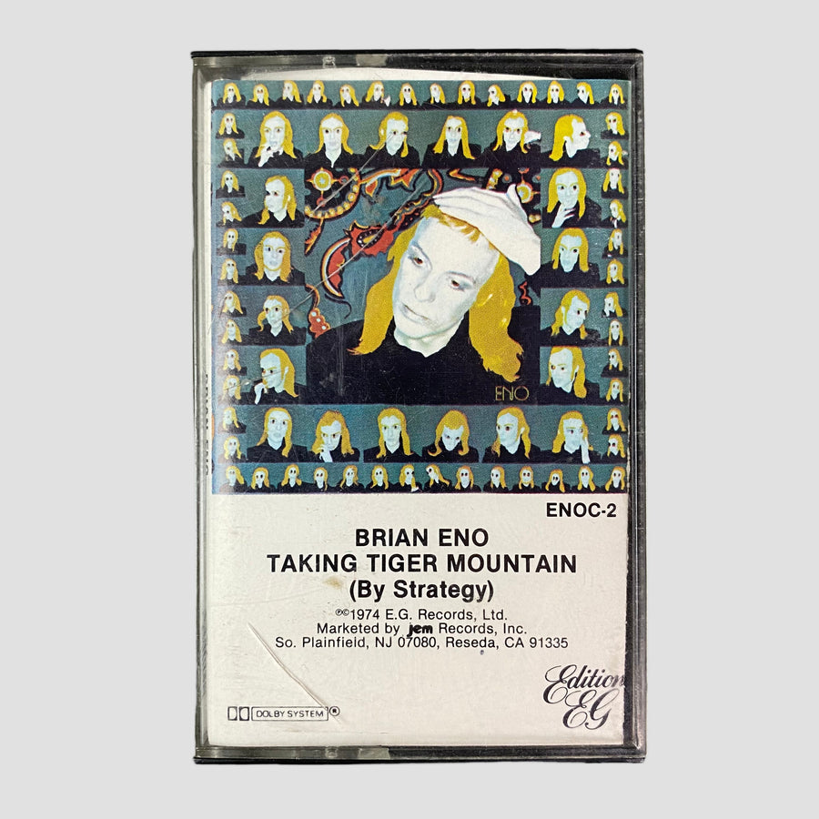 1980 Brian Eno Taking Tiger Mountain Cassette