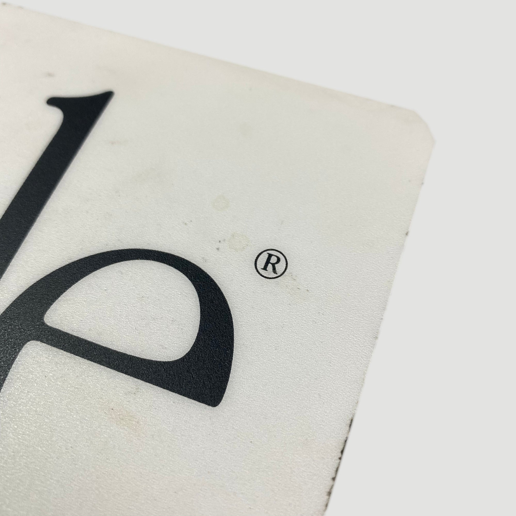 80's Spell Out Logo Mousemat