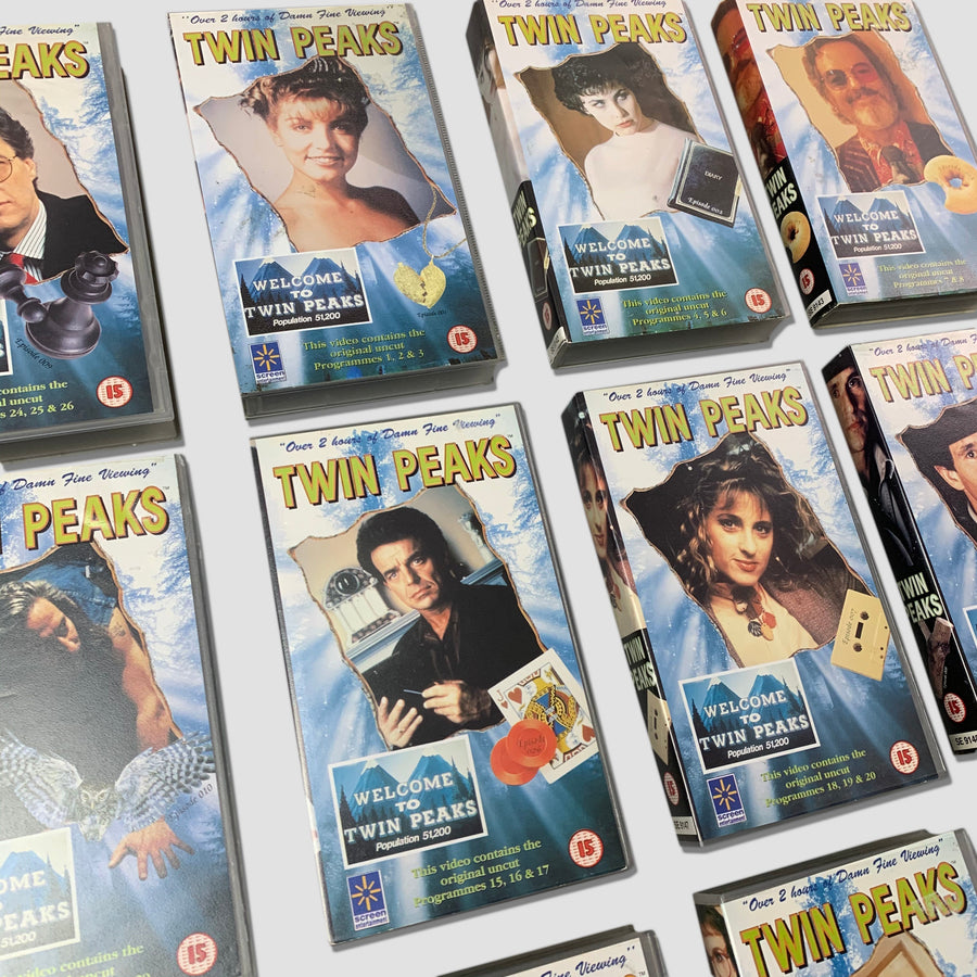 90's Twin Peaks Series 1 & 2 VHS (Boxed Full Set)