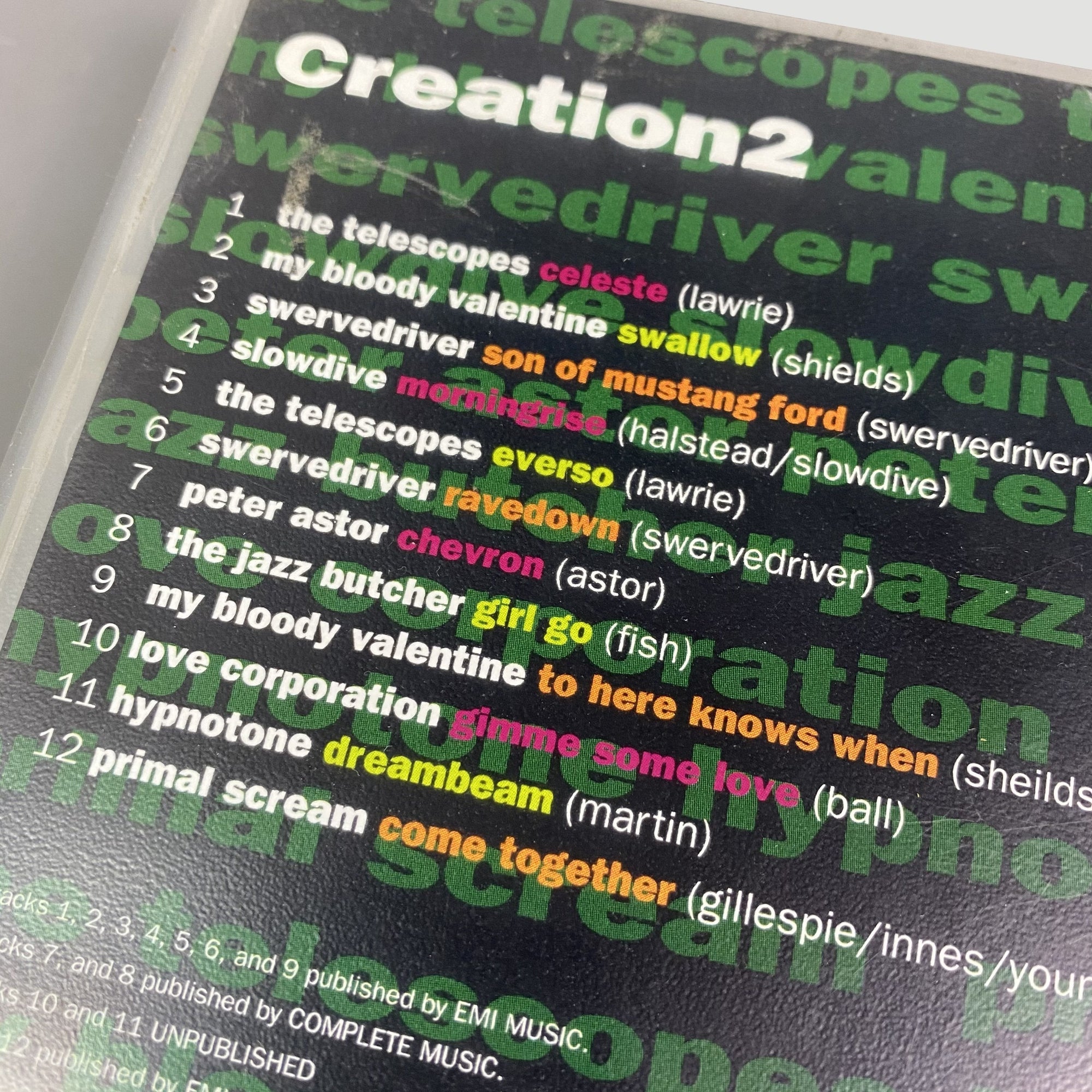 1991 Creation Records Comp. Vol.2 VHS