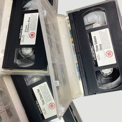 1994 Three Colours Trilogy VHS Set