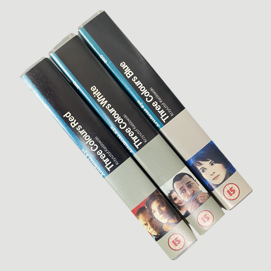 1994 Three Colours Trilogy VHS Set