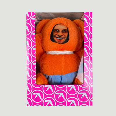 2018 Aphex Twin 'Donkey Rhubarb' Teddy Bear (Orange)