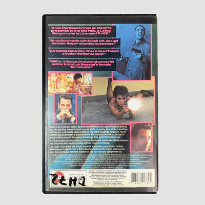 1990 Nikita Ex Rental Big Box VHS