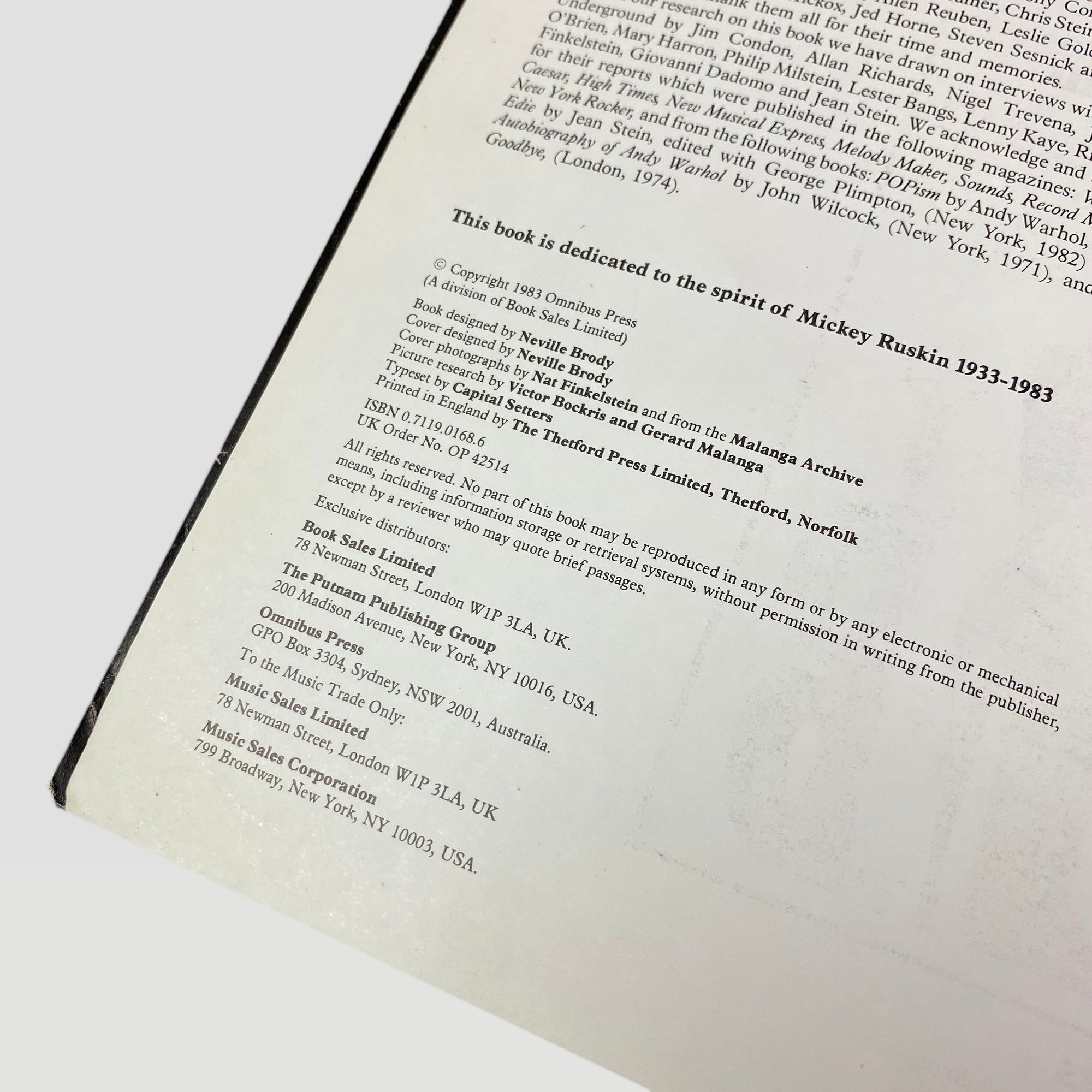 1983 Up-Tight: The Velvet Underground Story