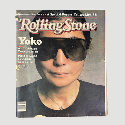 1981 Rolling Stone 'Yoko Ono' Issue