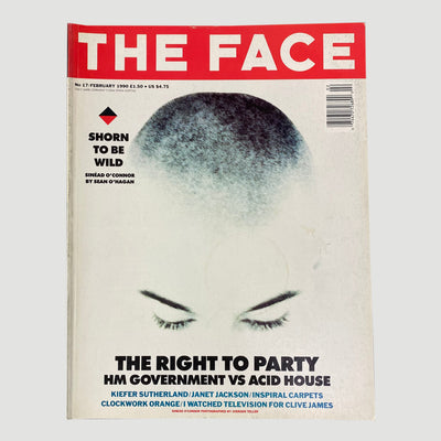 1990 The Face Magazine 'The Right To Party' Issue