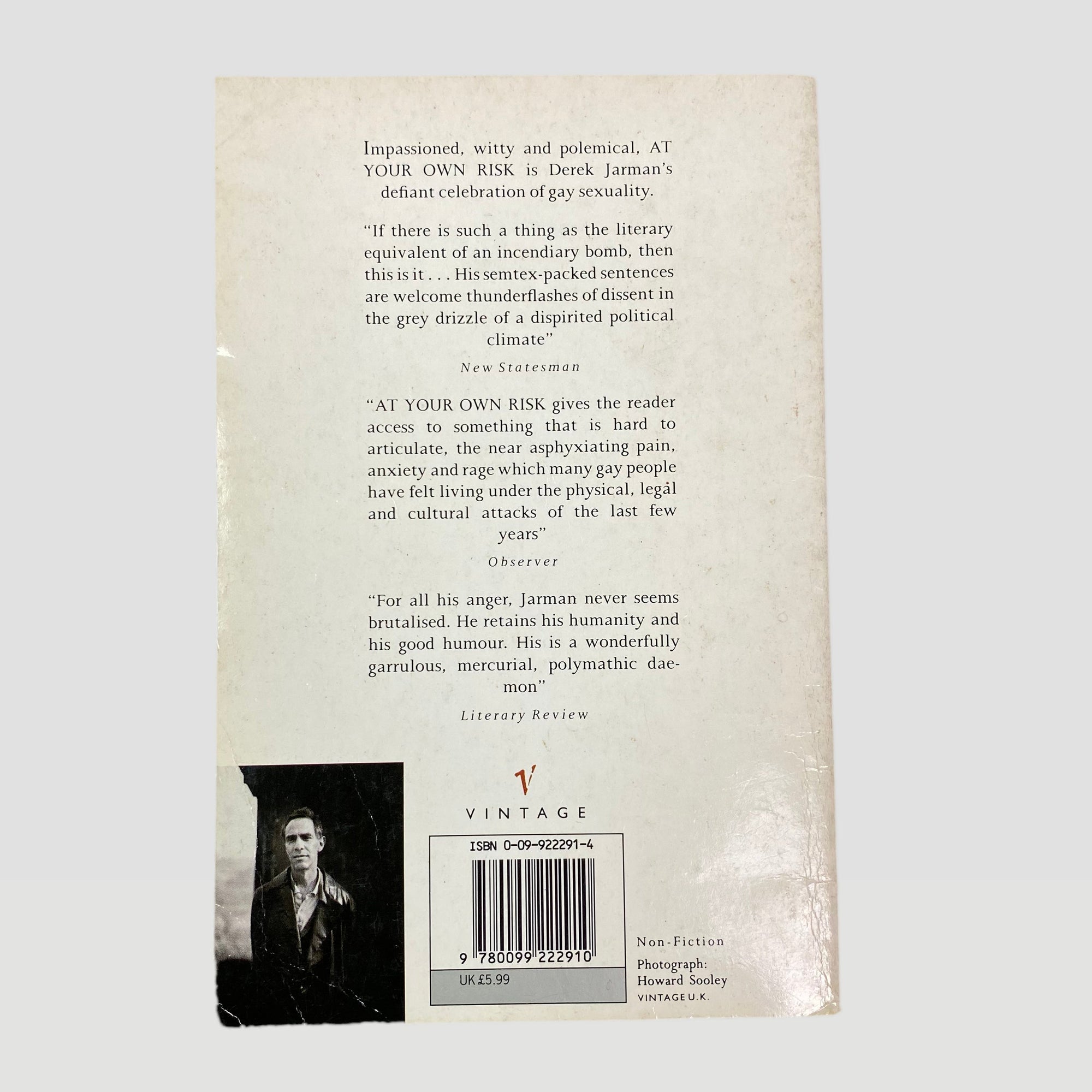 1993 Derek Jarman 'At Your Own Risk-A Saint's Testament'