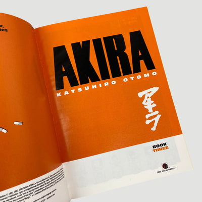 2001 Katsuhiro Otomo 'Akira 3' 1st Ed.