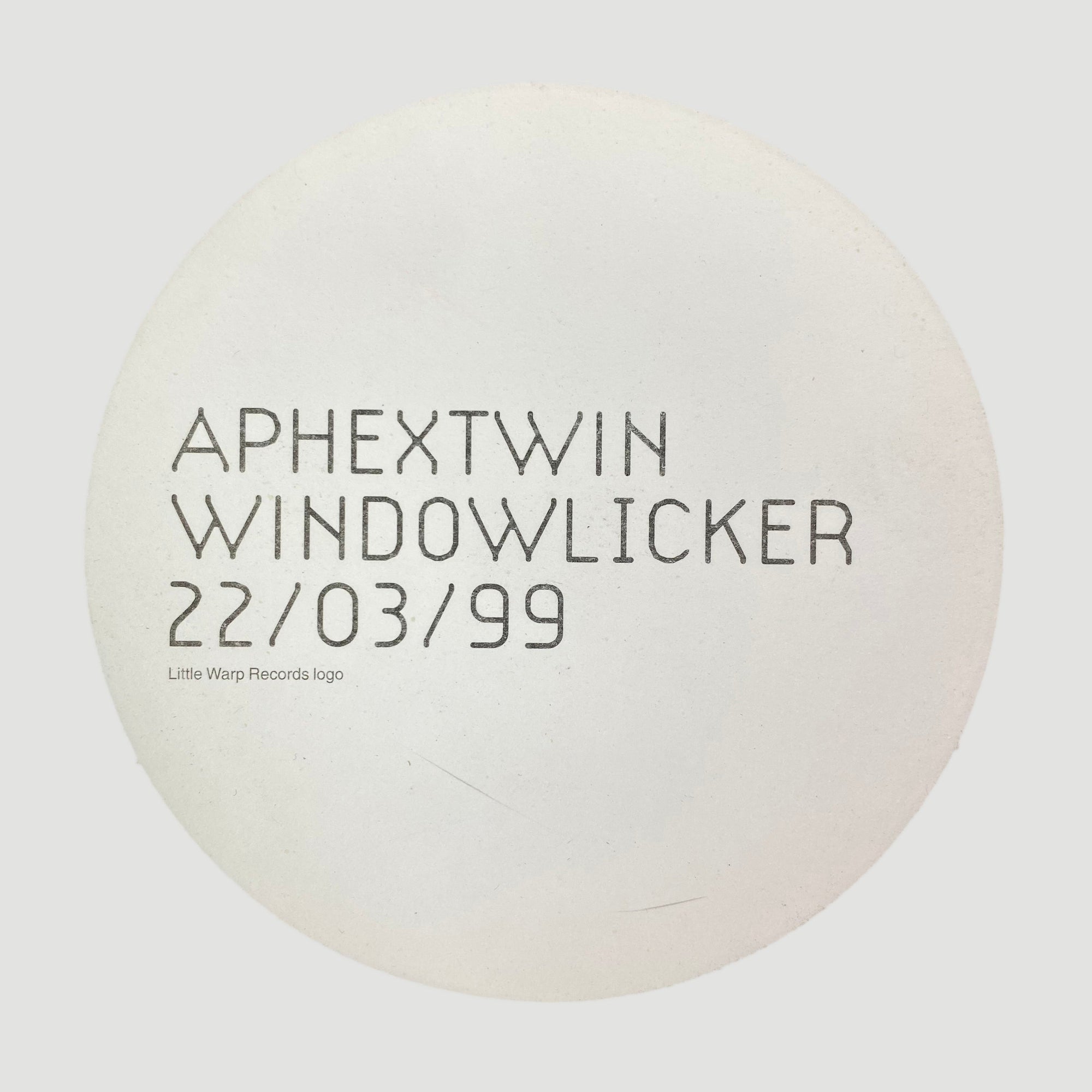 1999 Aphex Twin Windowlicker UK Sticker