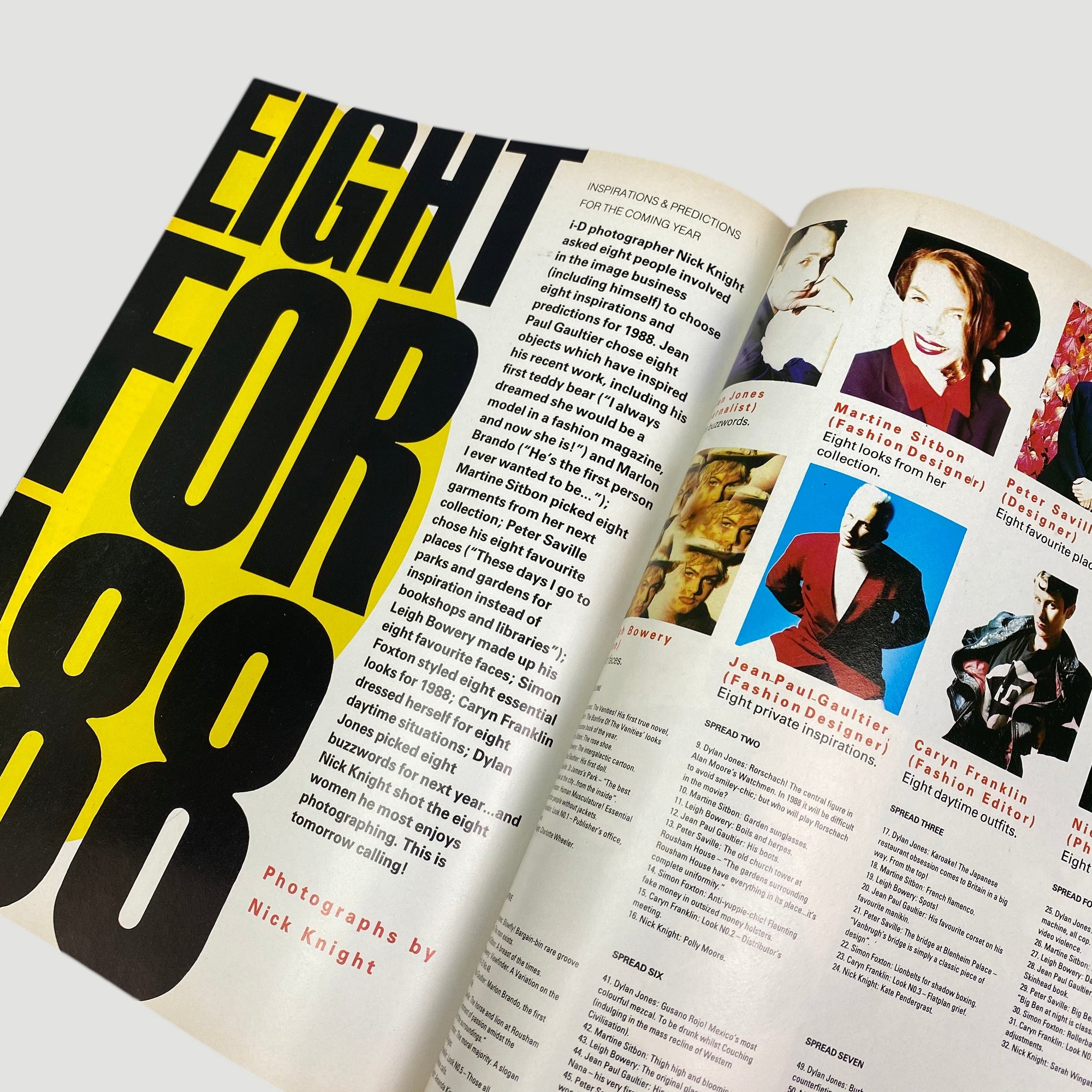 1987 i-D Magazine The Happy Issu