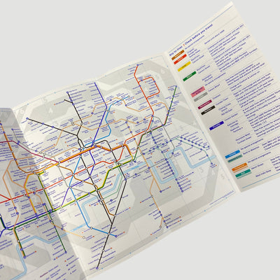 2010 Barbara Kruger London Tube Map