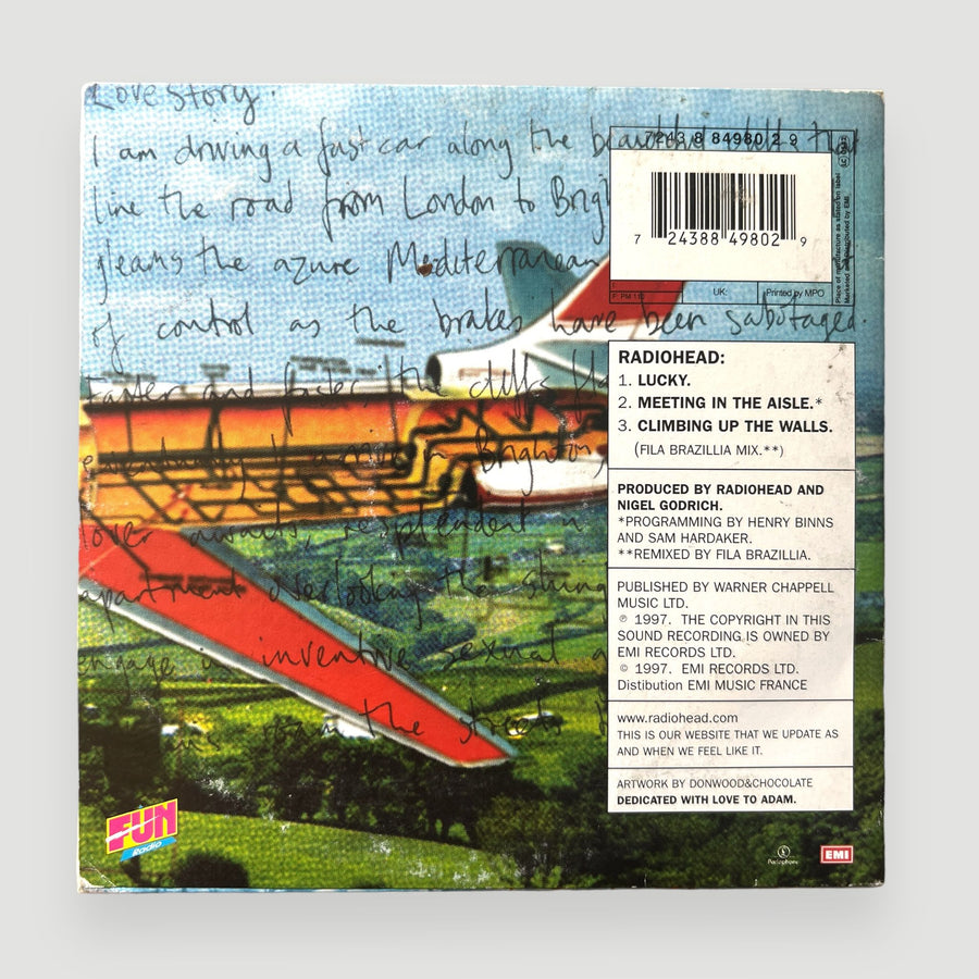 1997 Radiohead Lucky French Maxi-Single CD
