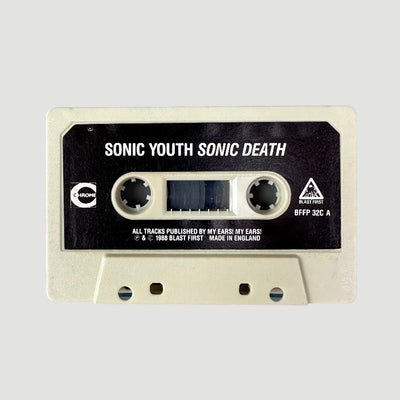 1988 Sonic Youth Sonic Death Live Cassette
