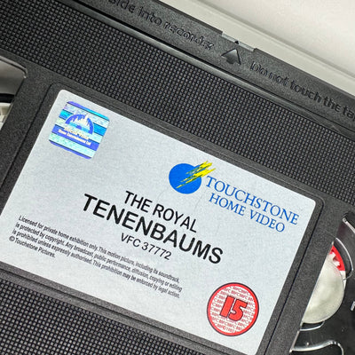 2001 The Royal Tenenbaums Ex-Rental VHS