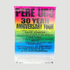 2013 Pere Ubu 30th Anniversary Tour Poster